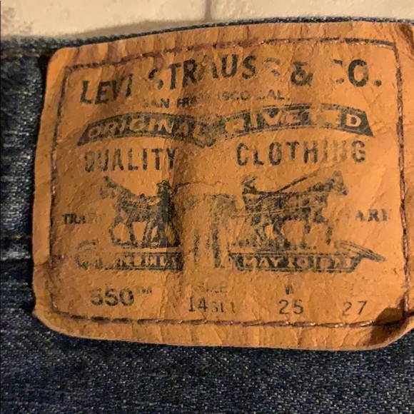 Boys/men blue jeans size 25x 27 relaxed - Picture 4 of 6